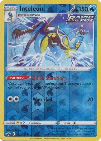 Inteleon 043/198 Reverse Holo