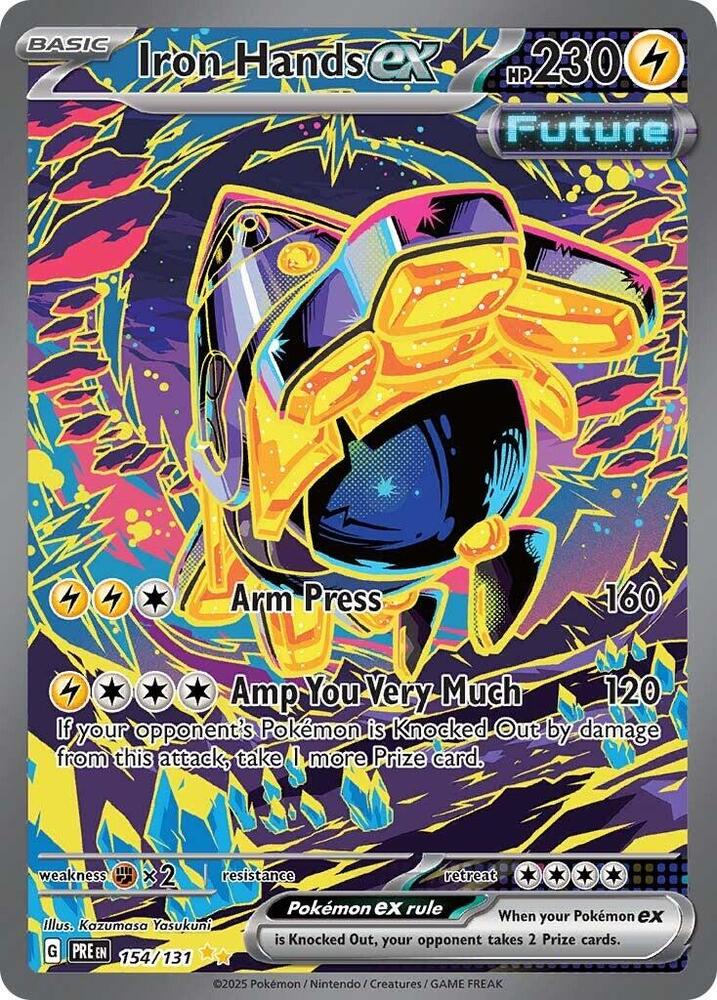 Iron Hands ex 154/131 - Special Illustration Rare -