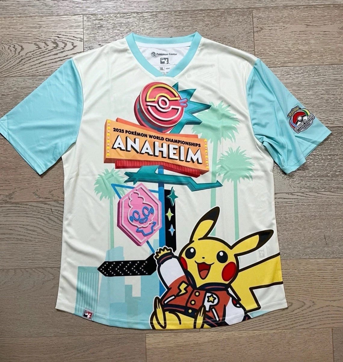 Jersey Azul (Adulto) -Grande- Mundial Anaheim 2025