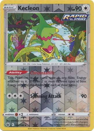 Kecleon 122/198 Reverse Holo