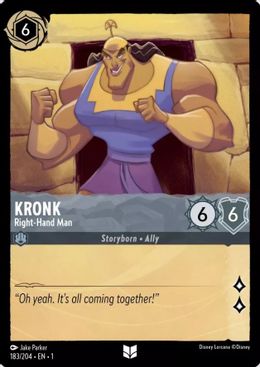 Kronk - Right-Hand Man  - 183/204 - Uncommon - Cold Foil