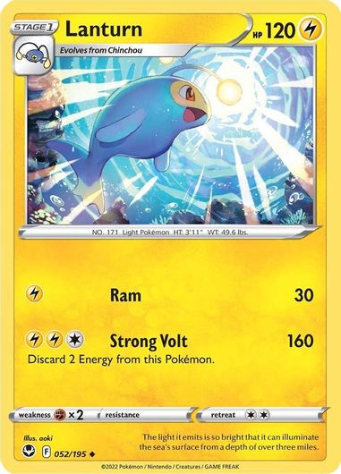 Lanturn 052/195 Reverse Holo