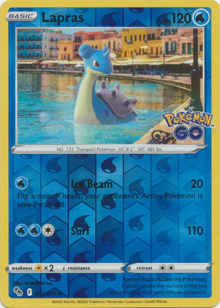 Lapras 023/078 Reverse Holo