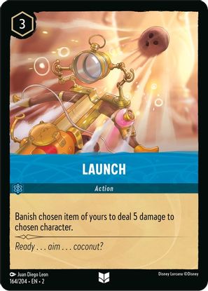 Launch  164/204 - Uncommon - Cold Foil
