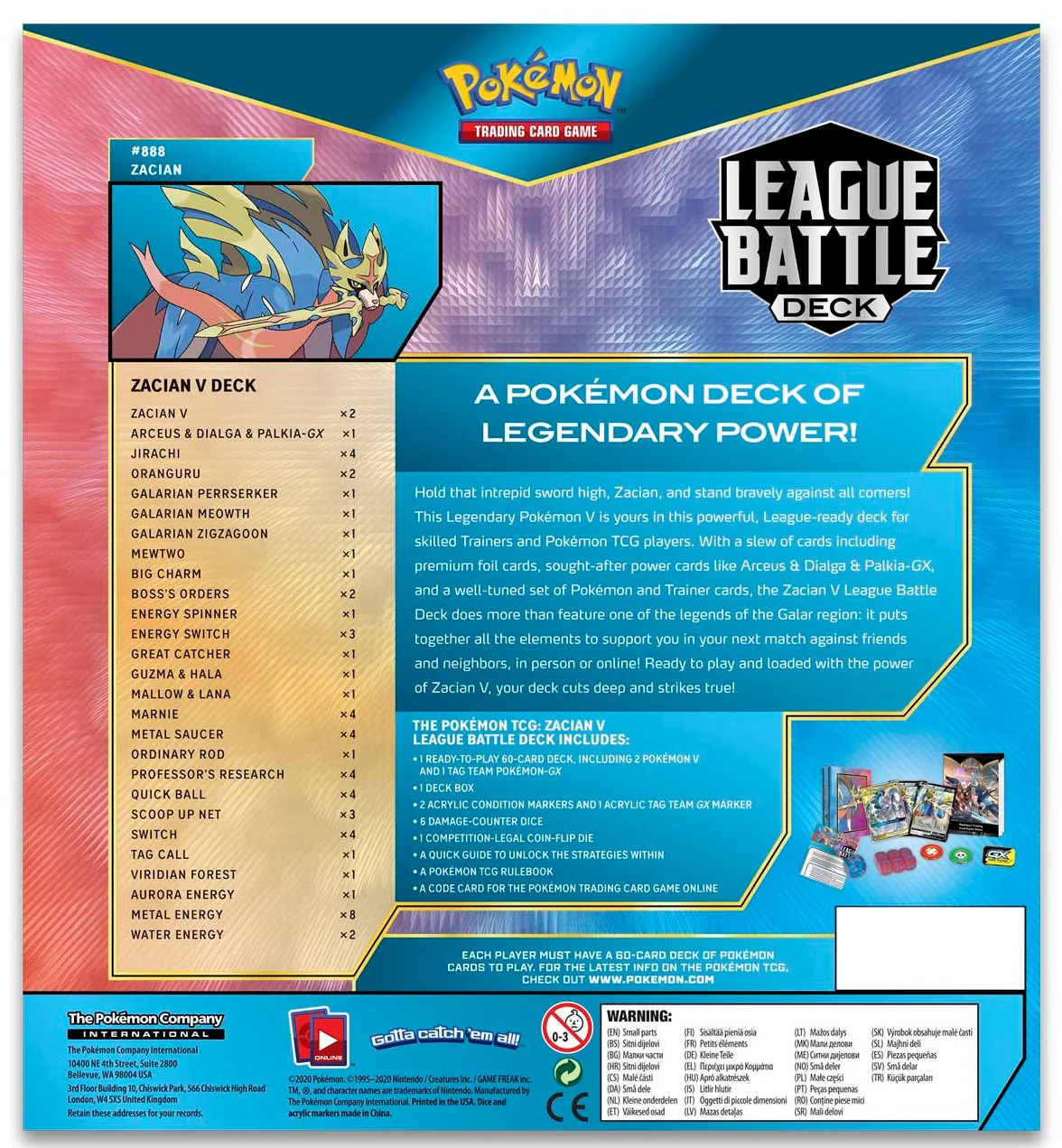 League Battle Deck Zacian V - Image 2