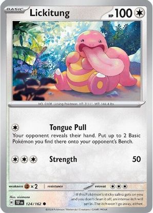 Lickitung 124/162 - Common