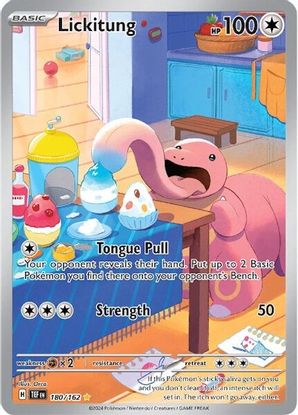 Lickitung 180/162 - Illustration Rare (ESPAÑOL)