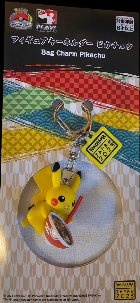 Llavero exclusivo World championships Japon 2023 - Pikachu