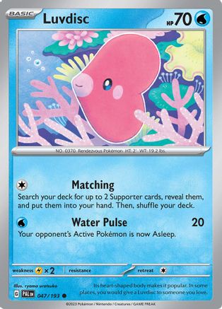 Luvdisc - 047//193 (Reverse Holo)