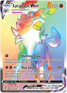 Lycanroc VMAX 213/203