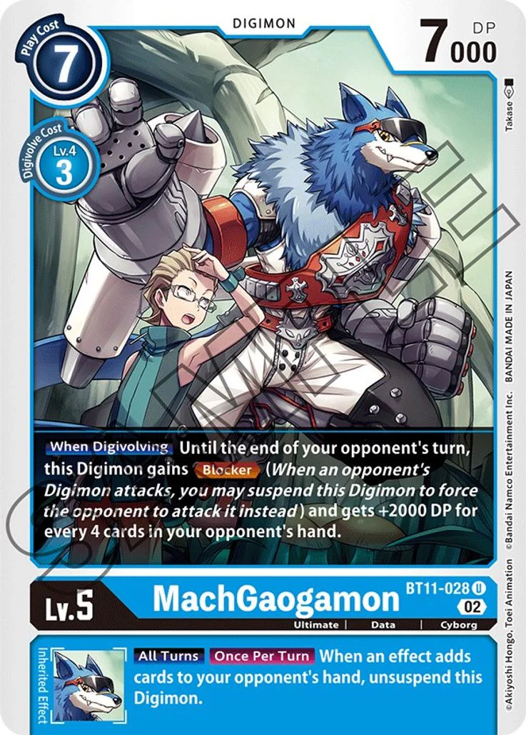 MachGaogamon BT11-028 Holo
