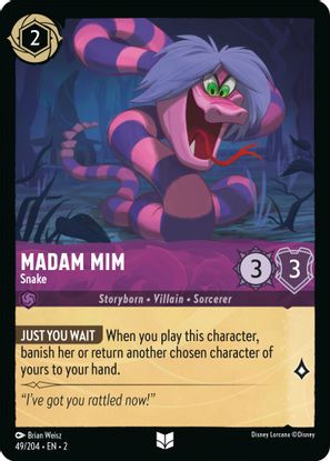 Madam Mim - Snake  49/204 - Uncommon