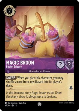 Magic Broom - Bucket Brigade  - Common - 47/204