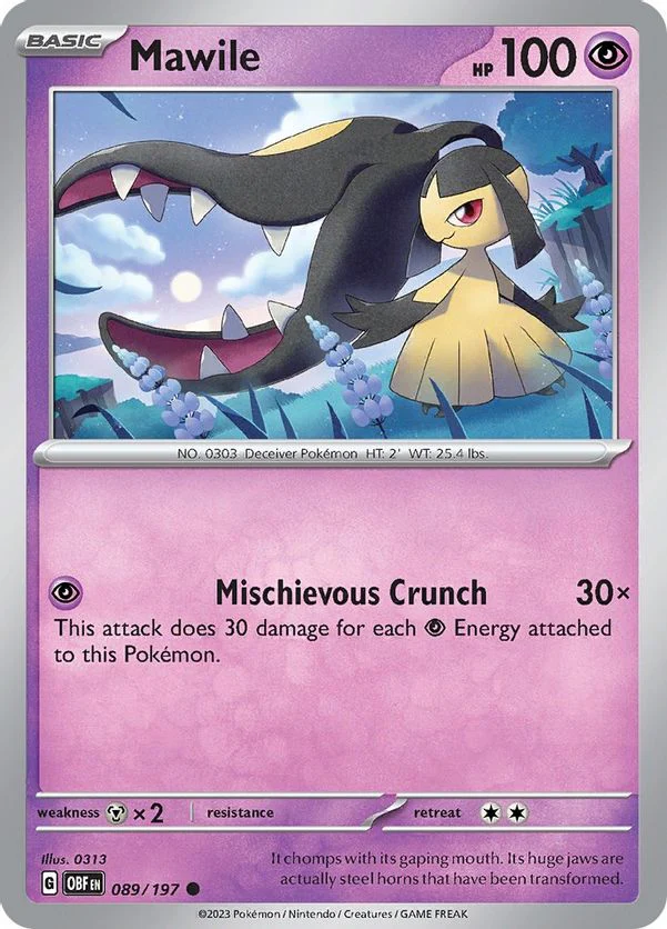 Mawile - 089/197 - Common - Reverse Holo