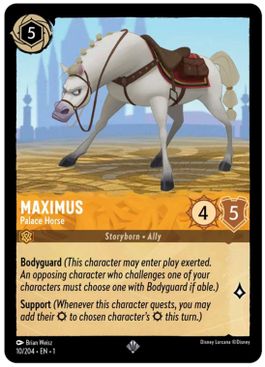 Maximus - Palace Horse  - Super Rare - 10/204