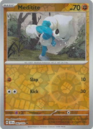 Meditite  082/162 - Common - Reverse Holo