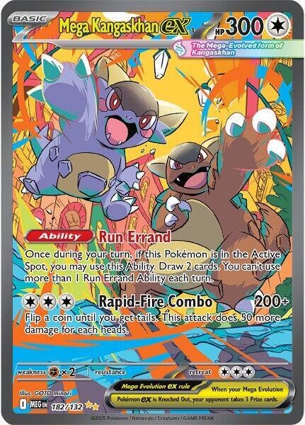 Mega Kangaskhan ex 182/132 - Special Illustration Rare