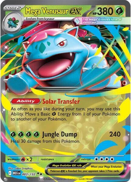 Mega Venusaur ex  003/132 - Double Rare