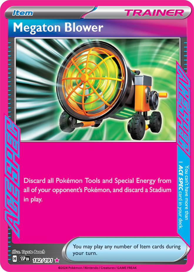 Megaton Blower 182/191 - ACE SPEC Rare (ESPAÑOL)