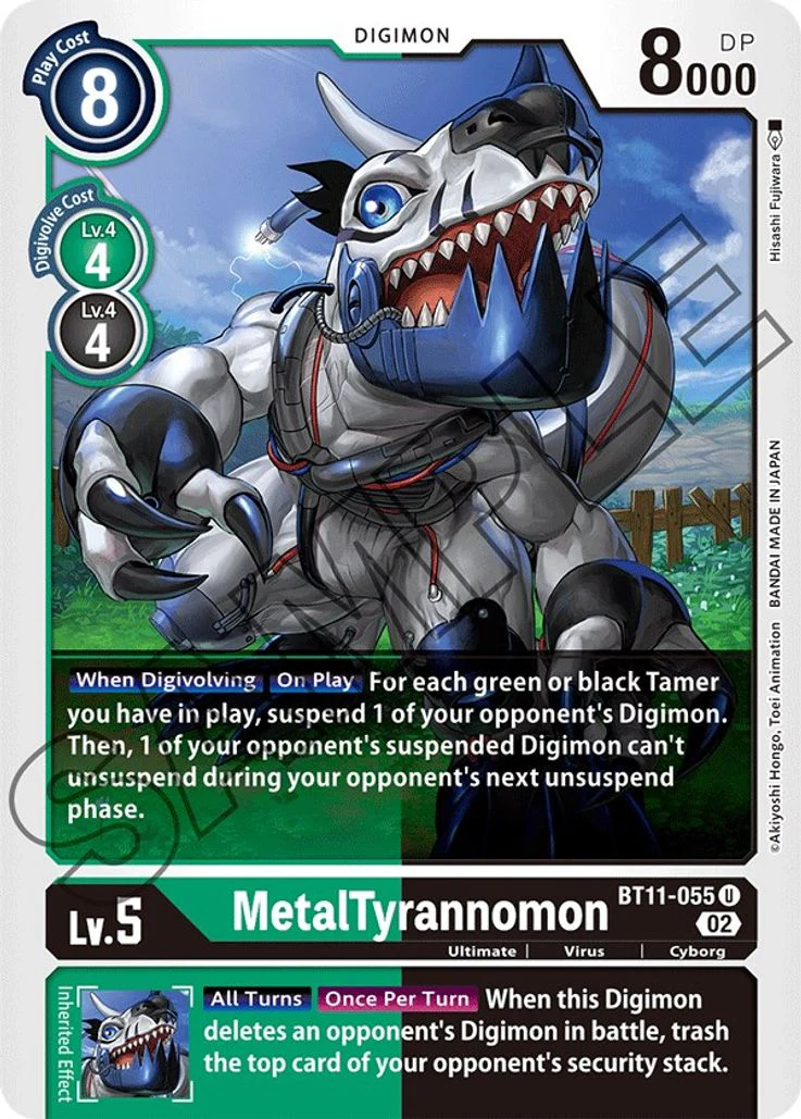 MetalTyrannomon BT11-055