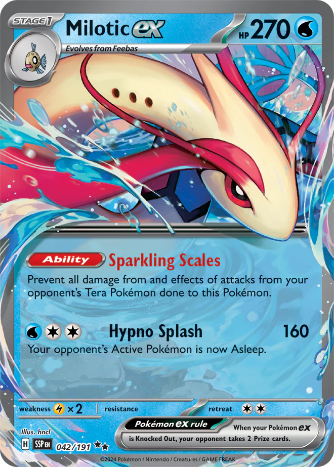 Milotic ex 042/191 - Double Rare (ESPAÑOL)
