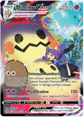 Mimikyu VMAX TG17/ TG30