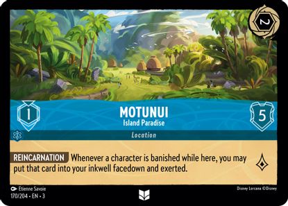 Motunui - Island Paradise  170/204 - Uncommon
