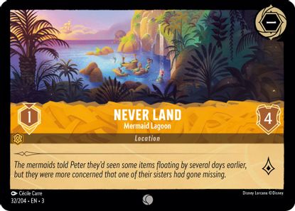 Never Land - Mermaid Lagoon  32/204 - Common