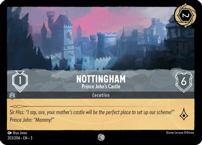 Nottingham - Prince John's Castle 203/204 - Common