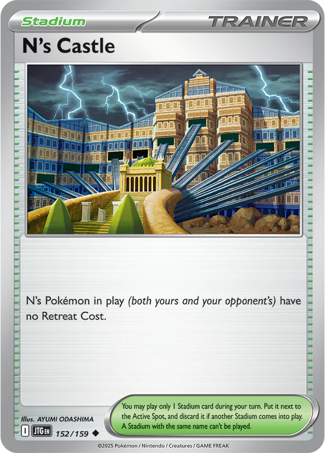 N's Castle 152/159 - Uncommon (español)