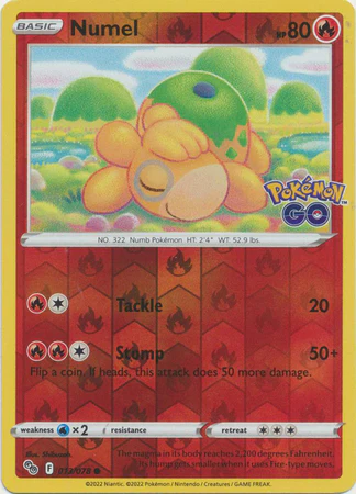 Numel 013/078 Reverse Holo - Español