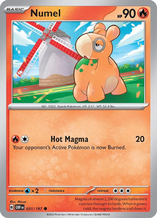 Numel 031/197 - Common - Reverse Holo
