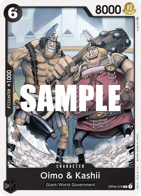Oimo & Kashii - Common - OP04-078