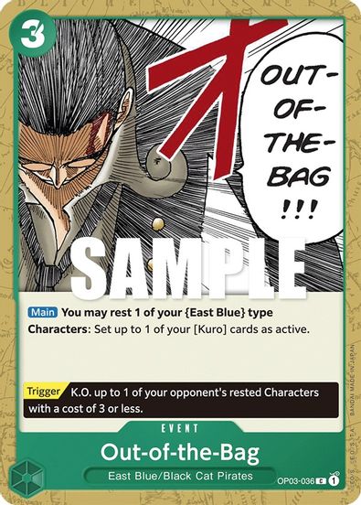 Out-of-the-Bag  OP03-036 - Common