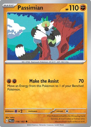 Passimian - 118/193 (Reverse Holo)