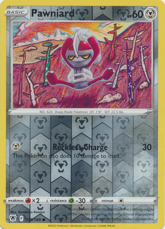 Pawniard 115/189 Reverse Holo