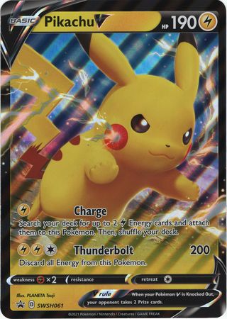 Pikachu V SWSH061