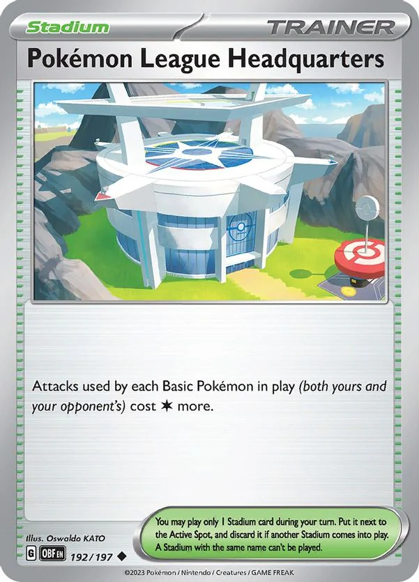 Pokemon League Headquarters 192/197 - Uncommon (español)
