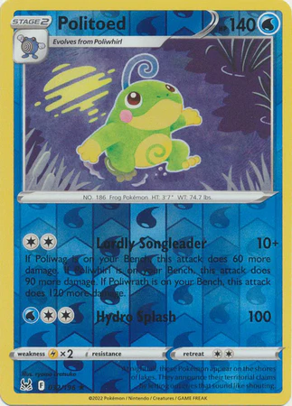 Politoed 032/196 Reverse Holo