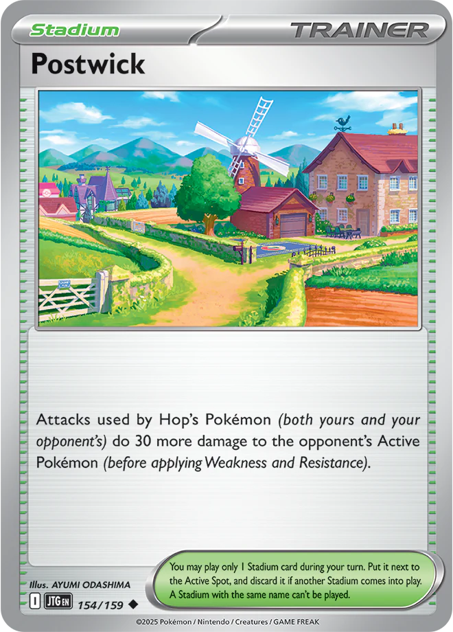 Postwick 154/159 - Uncommon - Reverse Holo