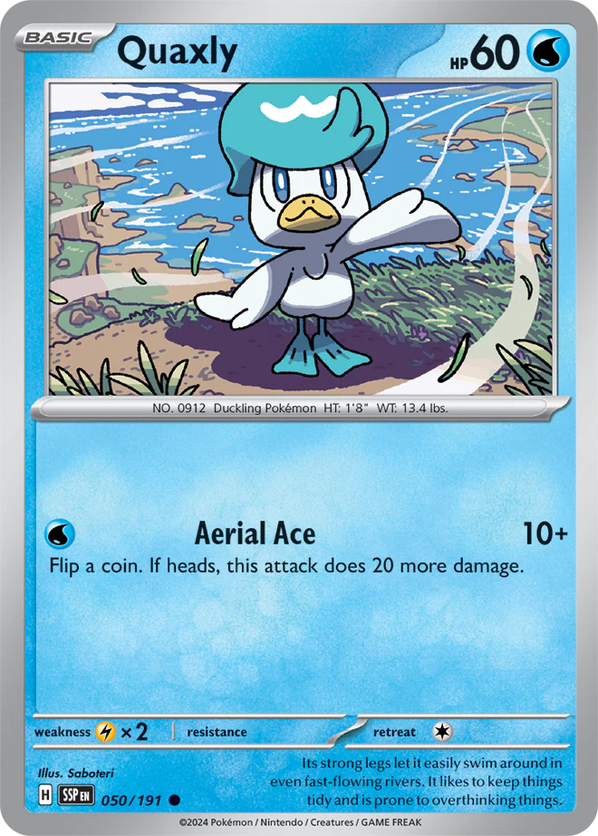 Quaxly 050/191 - Common - Reverse Holo