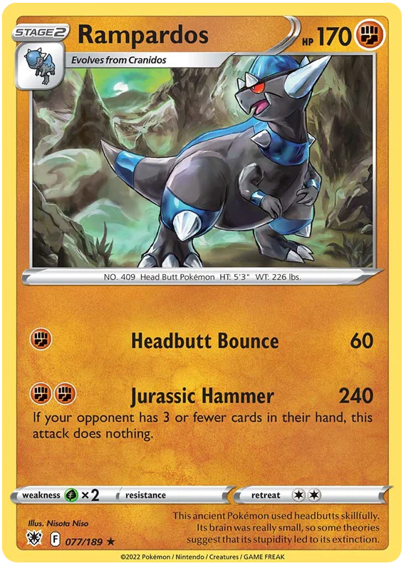 Rampardos 077/189 - Holo
