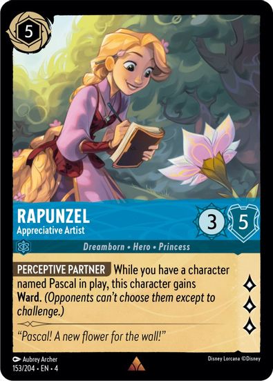 Rapunzel - Appreciative Artist 153/204 - Rare