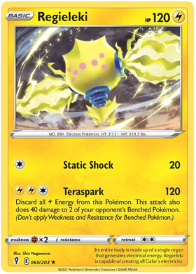 Regieleki 060/203 Holo Promo