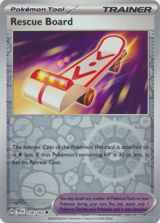 Rescue Board 159/162 - Uncommon - Reverse Holo