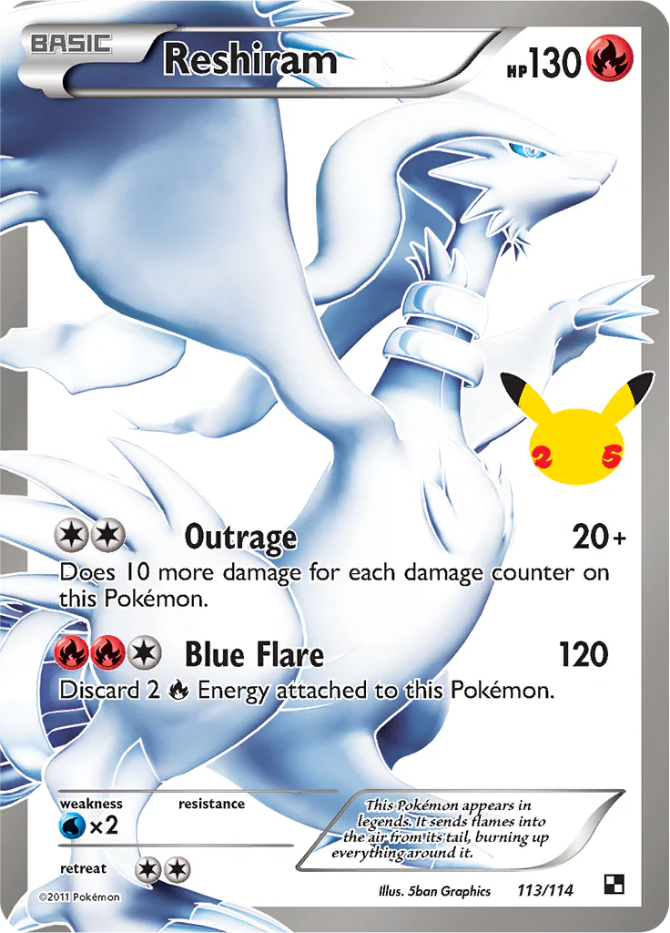 Reshiram 113/114 (Celebrations) - Español