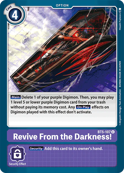 Revive From the Darkness BT5-107