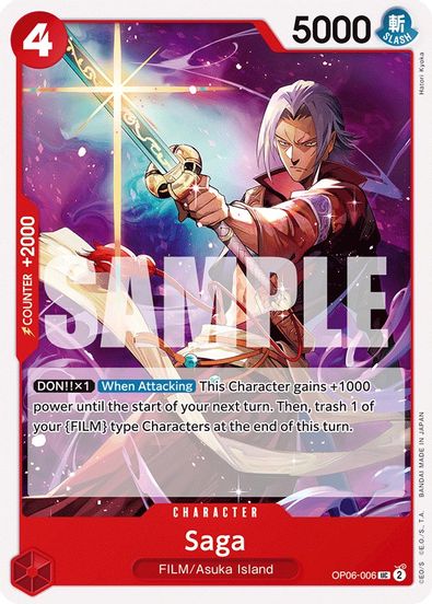 Saga  OP06-006 - Uncommon