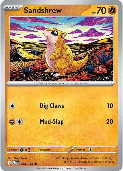 Sandshrew  068/132 - Common