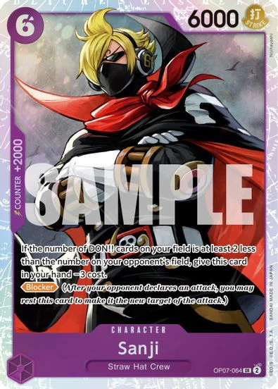 Sanji  OP07-064 - Super Rare